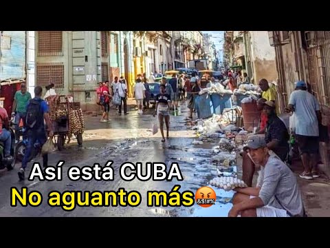 CUBA ABRIL DEL 2024. ASÍ ESTÁN LAS CALLES DE LA HABANA. @cubanosdeapie