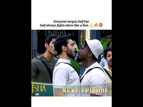 saif always fight alone like a lion 🔥🦁 #tamashaseason4 #hooredits_084 #saifalikhan #viralshorts