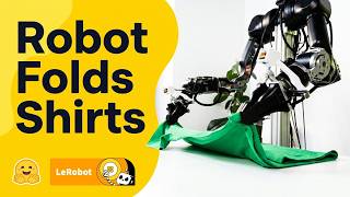 How We Trained a Robot to Fold Shirts With LeRobot