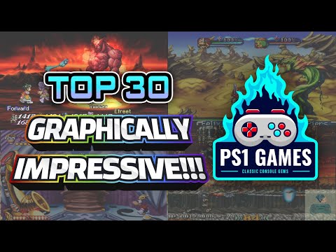 Top 30 Graphically Impressive PS1 Games!!! (Must Play) - Part 1