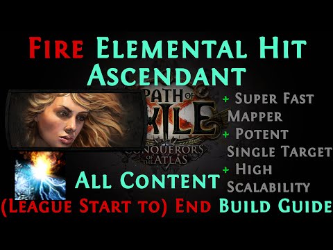 [PoE] [Guide] Elemental Hit Fire Ascedant 3.14 Ultimatum Ready | Fastest Mapper & Potent Bosskiller