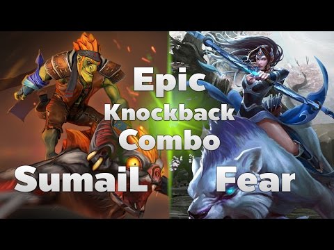 [EG]SumaiL + Fear Epic Knockback Combo! EG vs Fnatic Shanghai Major - Dota2 Rage Quit