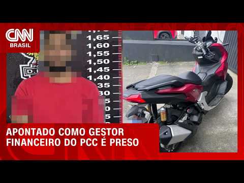 Apontado como gestor financeiro do PCC é preso no litoral de SP | CNN NOVO DIA