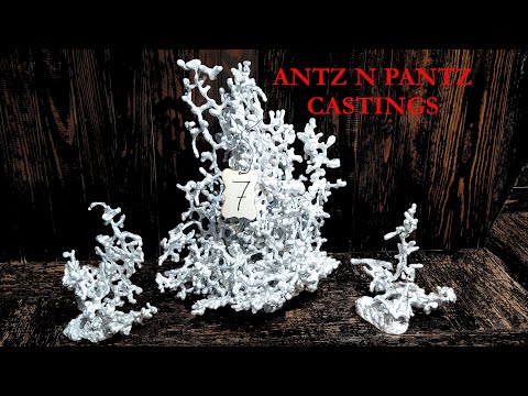 8 Mounds In 1 Day // Texas Fire Ant Mound Sculptures // Aluminum Castings