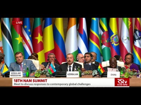 Opening Ceremony of 18th NAM Summit in Baku, Azerbaijan