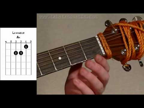 comment poser ses doigts sur une guitare