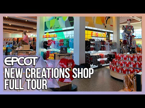 New Creations Shop | Full Tour at Epcot