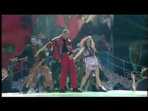 Chris Brown Thriller Tribute To Michael Jackson 12.10.06 World Music Awards 2006