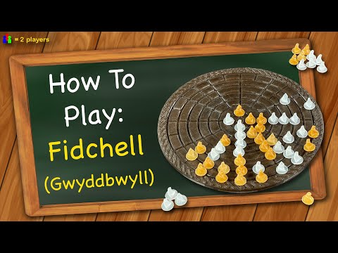 How to play Fidchell (aka Gwyddbwyll)