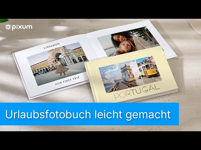 Video zum Thema Pixum Reisefotobuch gestalten