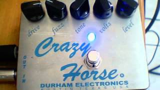 Video thumbnail for Durham Electronics Crazy Horse Test Demo 02 by haixing fang