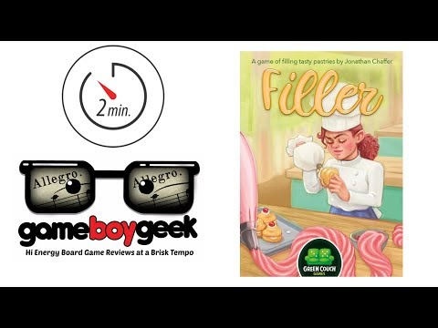 Filler (2-min - Allegro) Review with the Game Boy Geek