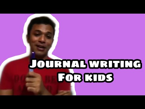 Lesson 10 : Journal Writing for Young Learners (Penulisan Jurnal Kanak-Kanak)