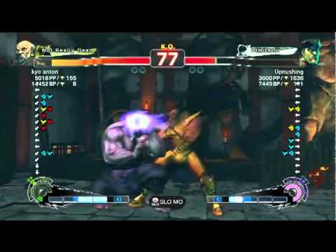 kyo anton (Gouken) Vs. Upnushing (Bison)