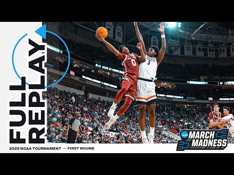 UConn vs. Oklahoma - 2025 NCAA men's first round | FULL REPLAY