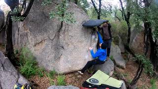 Video thumbnail of Pad aigües, 6b+. La Jonquera