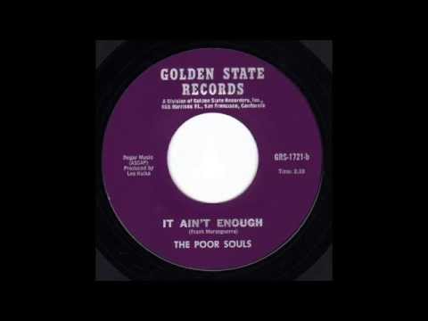 The Poor Souls - It Ain't Enough (1967) [RARE]