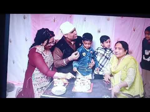 "Harshdeep’s Special Day" | Sukhmani Sahib Path & Joyful Cake Cutting with Loved Ones". #birthday 💗😍