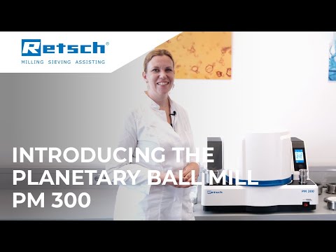 Planeten-Kugelmühle PM 300 - Produktvorstellung - RETSCH