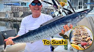 We Finally Found Wahoo… Sushi Party! Watch til the end.