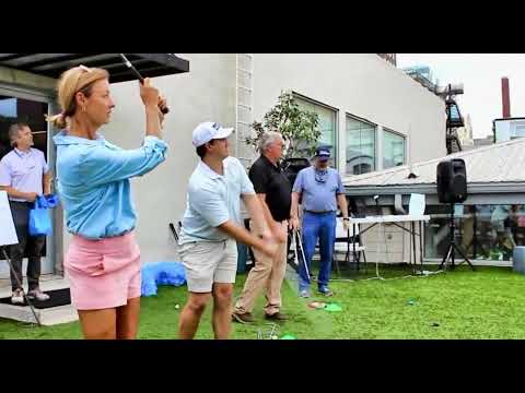 Iron City Trykes rooftop golf video — tap to watch on YouTube