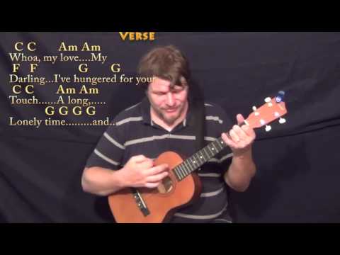 Unchained Melody - Bariuke Cover Lesson in C with Chords/Lyrics