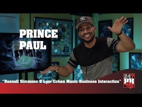 Prince Paul - Russell Simmons & Lyor Cohen Music Business Interaction (247HH Exclusive)