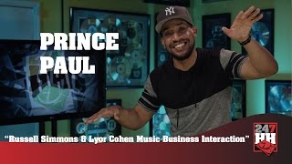 Prince Paul - Russell Simmons & Lyor Cohen Music Business Interaction (247HH Exclusive)
