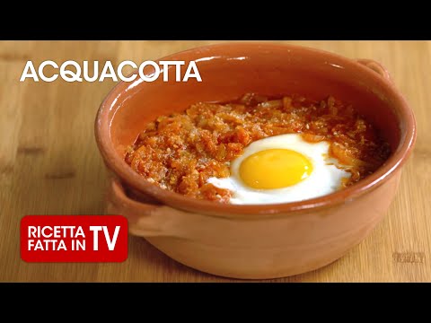 Come preparare l'ACQUACOTTA - La ricetta della tradizionale zuppa toscana di Benedetta Rossi