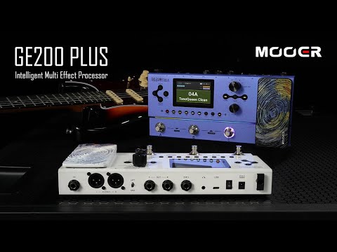 Демонстрация процессора Mooer GE200 Plus