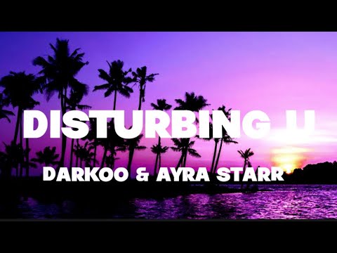 Darkoo Feat. Ayra Starr - Disturbing U (Lyrics)