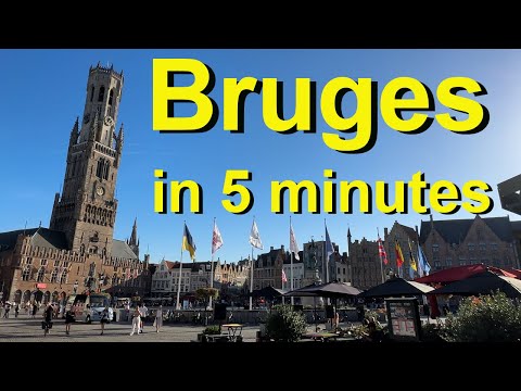 Bruges, Belgium in 5 minutes