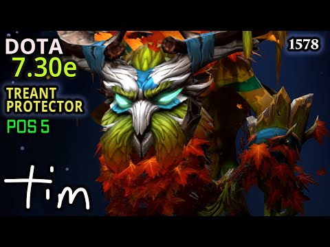 Treant Protector | Dota 2 | 7.30e | New Set Test Drive
