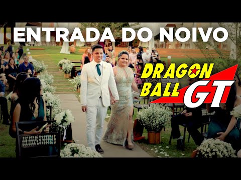 Dragon Ball GT - Sorriso Resplandecente - Entrada do noivo no casamento