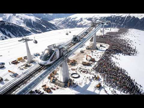 How Europe’s GENIUS Engineers Built the Steepest Cable Cars Ever on Alpine Cliffs