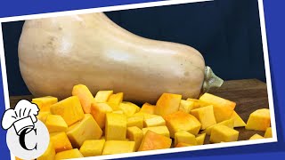 How to Peel and Cut a Butternut Squash: The Easiest Method!