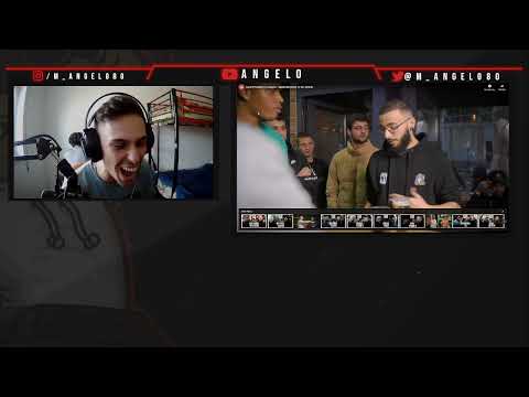 ANGELO E DELI REAGEM A SADYKO VS MRBURNZ- SMOKING BARS