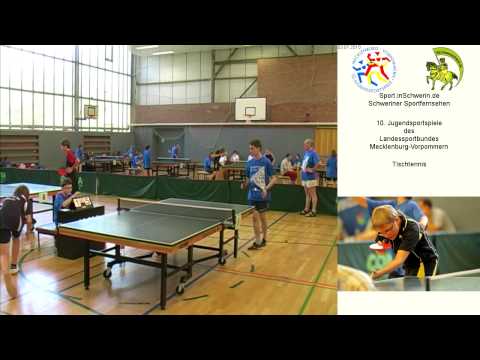 Tischtennis 10. Jugendsportspiele MV