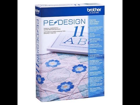 PE Design 11 Embroidery Design & Digitizing Software Work On Windows All 32Bit And 64Bit