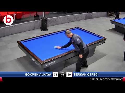 GÖKMEN ALKAYA & SERKAN ÇEPECİ Bilardo Maçı - 2021 YÜKSELME LİGİ-FİNAL