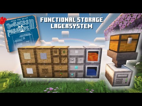 Einfaches Lagersystem mit Functional Storage - Minecraft FTB Builders Paradise 2
