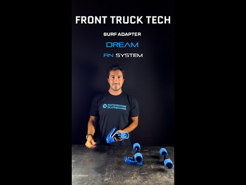 Difference between Waterborne Surf Adapter, FIN System, DREAM Surf Truck