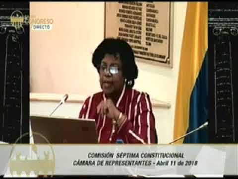 Debate Dra. Guillermina Bravo: "Trastornos mentales en la Población Adulta" (Comisión Séptima)