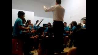 honky tonk ragtime Banda Estudiantil de Viterbo Caldas Colombia.