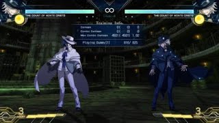 Gankutsuou 2C or 5C starter 1 bar with 5F reversal safe jump and oses.