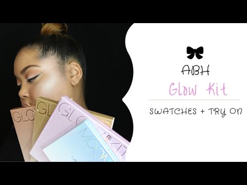 Anastasia Glow Kits | Try-On Session | SWATCHES OF ALL | KelseeBrianaJai Video