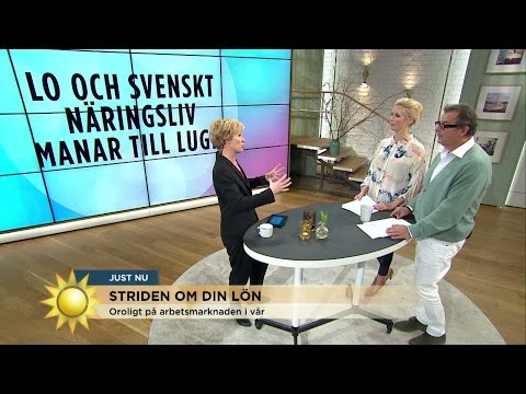 "Stort drama kring avtalsrörelsen" - Nyhetsmorgon (TV4)