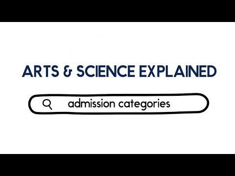 Admission Categories at Arts & Science | University of Toronto