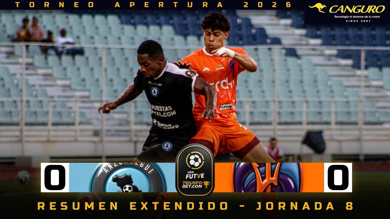 Anzoátegui vs Deportivo La Guaira Highlights