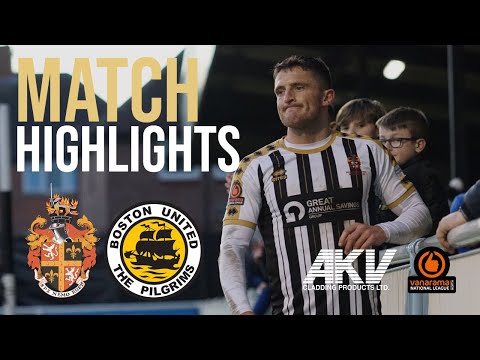 Highlights | Spennymoor Town 1-1 Boston United | 2021/22